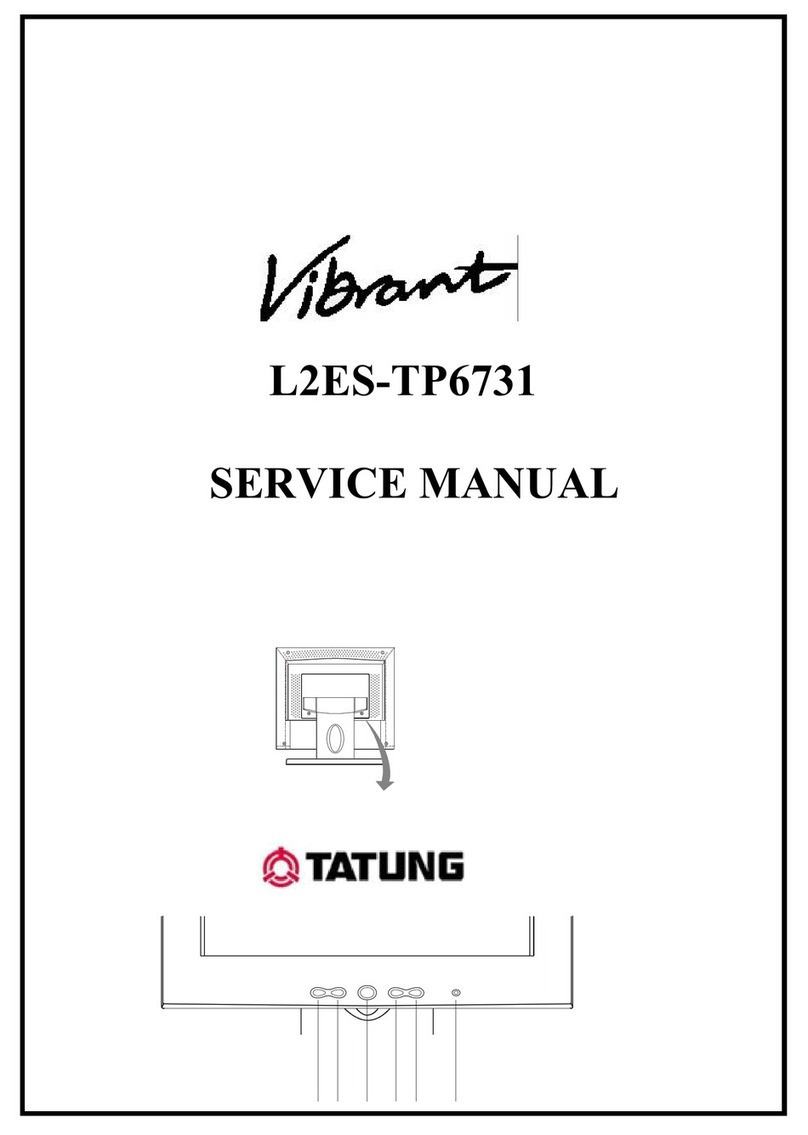 Tatung Vibrant L2ES-TP6731 User manual