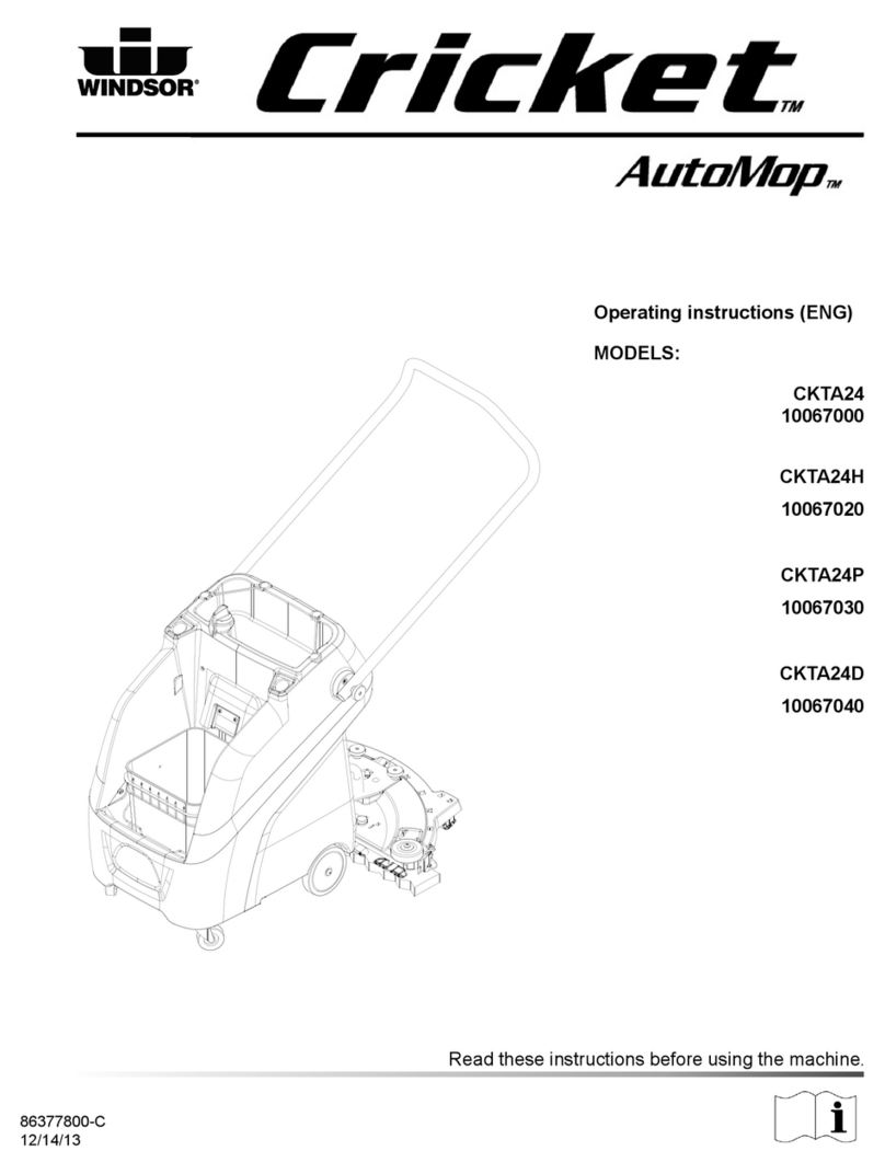 Cricket AutoMop CKTA24 operating instructions