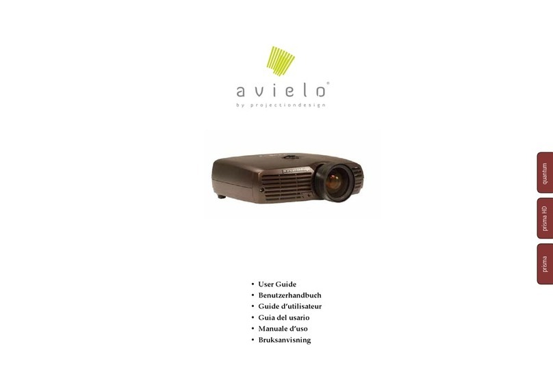 avielo projector user guide