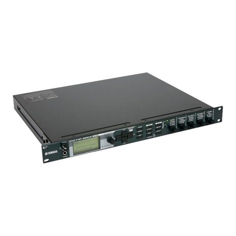 Yamaha Motif-Rack XS owner's manual