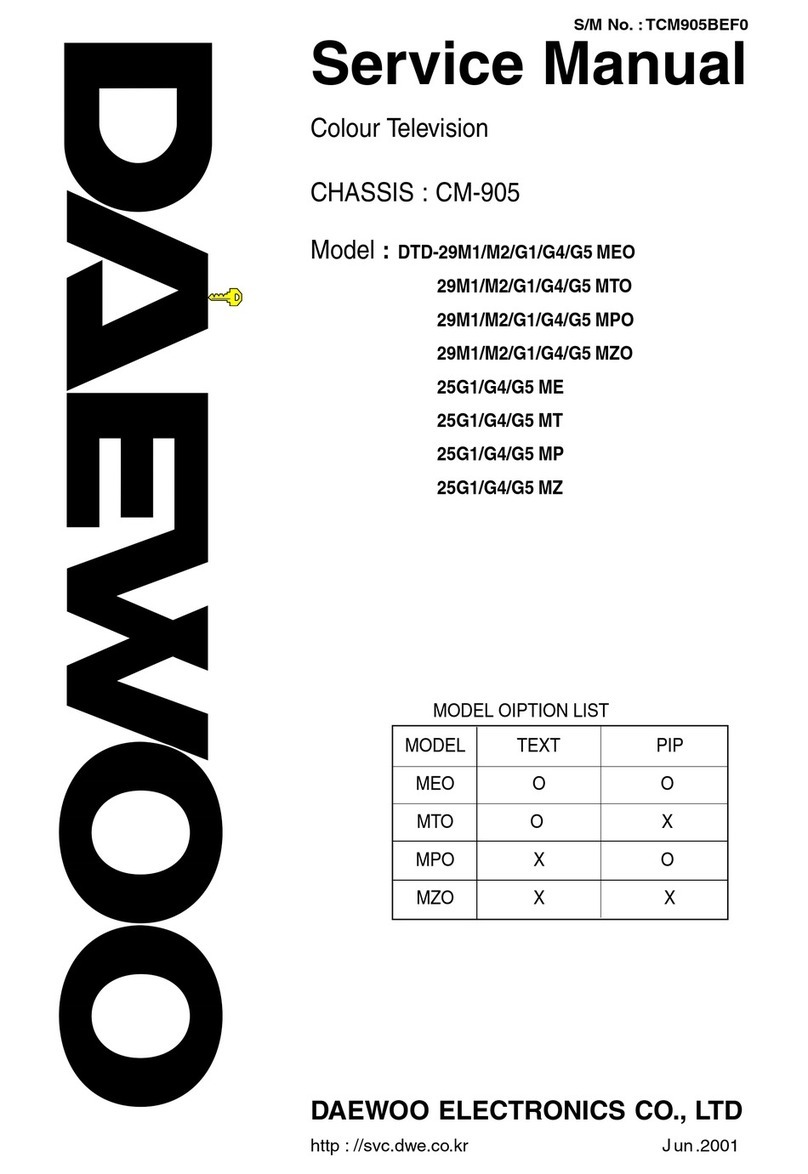 Daewoo DTD-25G1 ME User manual