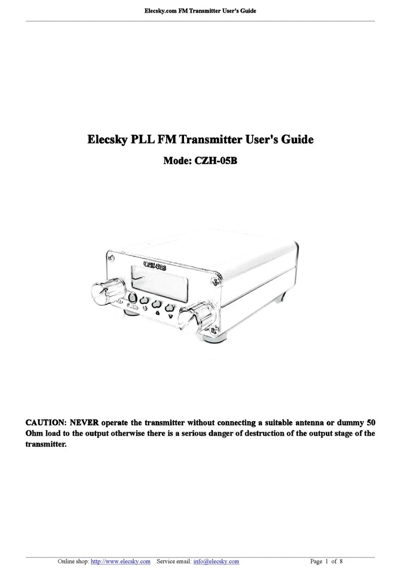 Elecsky CZH-05B User manual