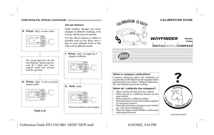 PNI Wayfinder Calibration guide