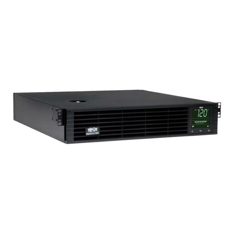 Tripp Lite SmartPro SMART3000RM2UN Quick manual