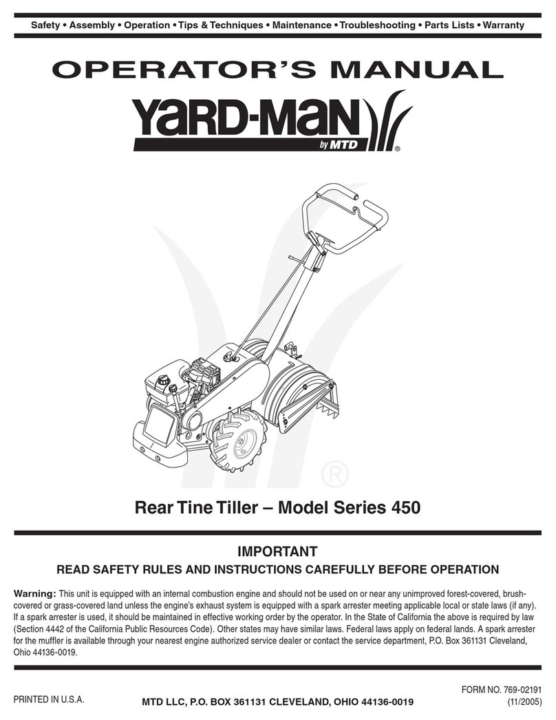 Yard-Man 450 Series User manual