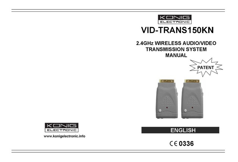Konig VID-TRANS150KN User manual