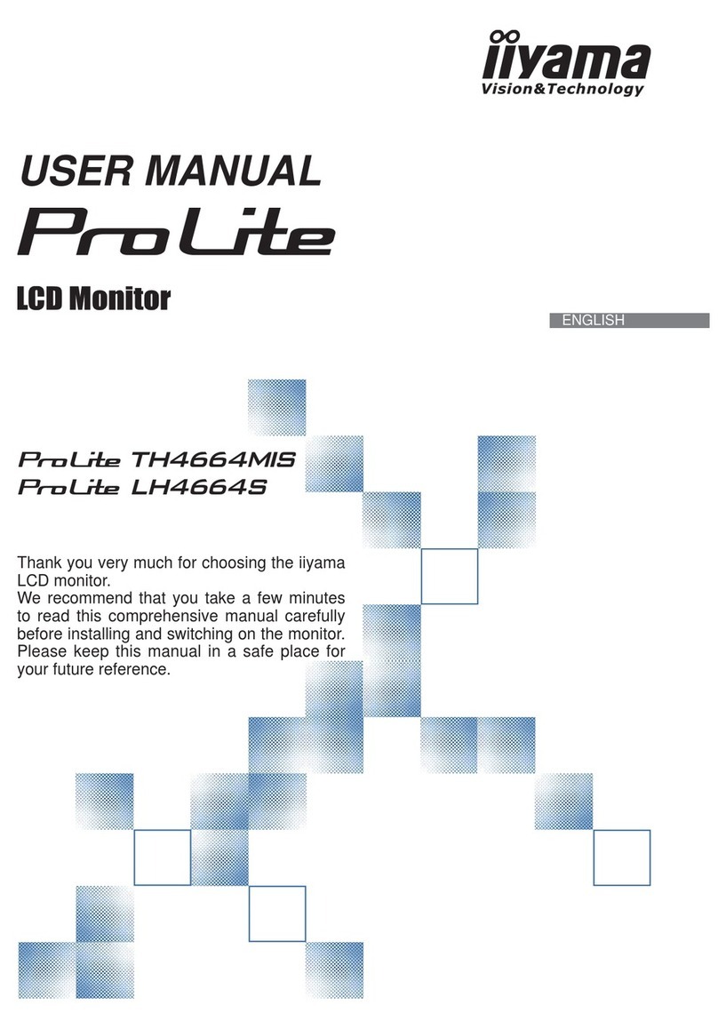 Iiyama ProLite TH4664MIS User manual