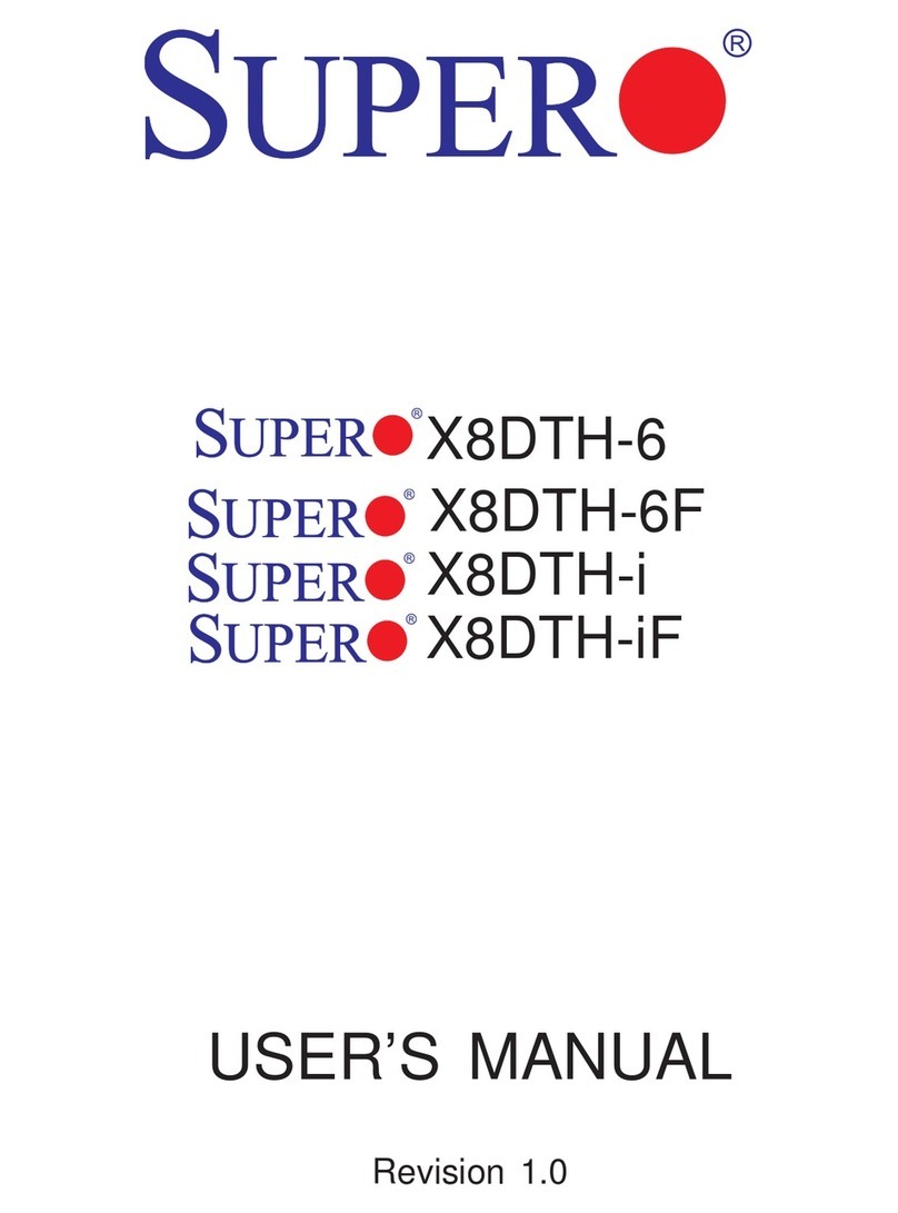 Supero X8DTH-6 user manual