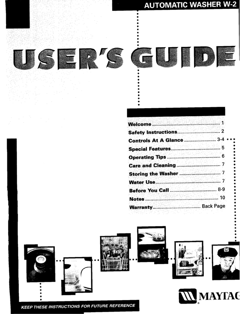Maytag LAT9206B User manual