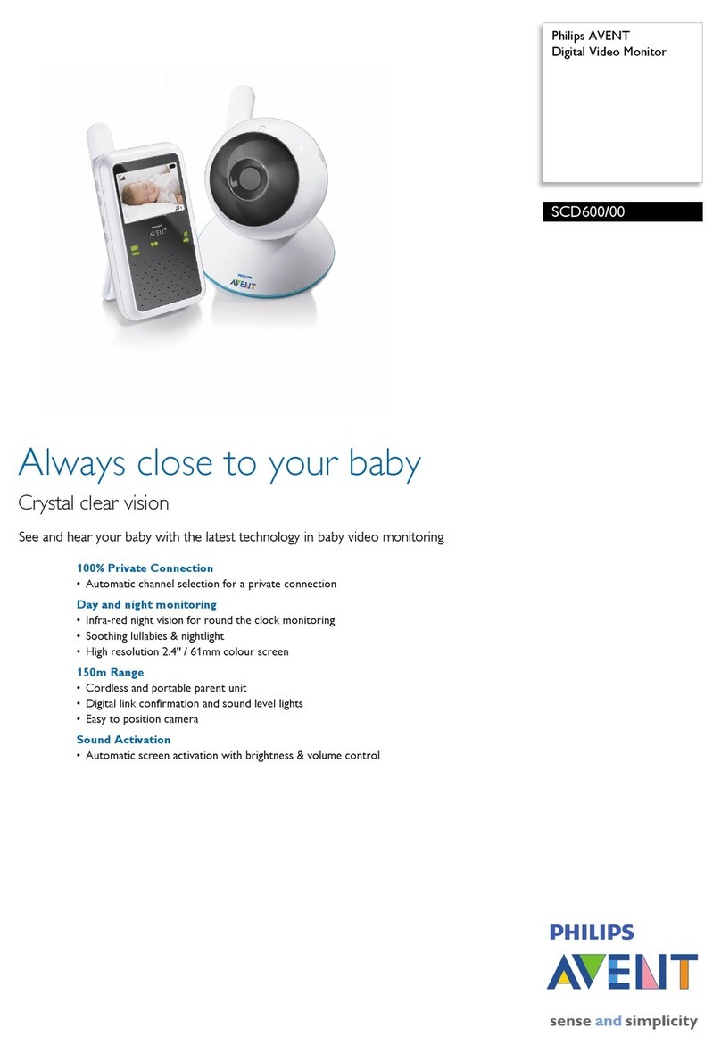 Philips AVENT SCD600/00 User manual Philips AVENT SCD600/00 User manual