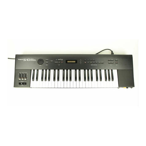 Roland S-10 User manual