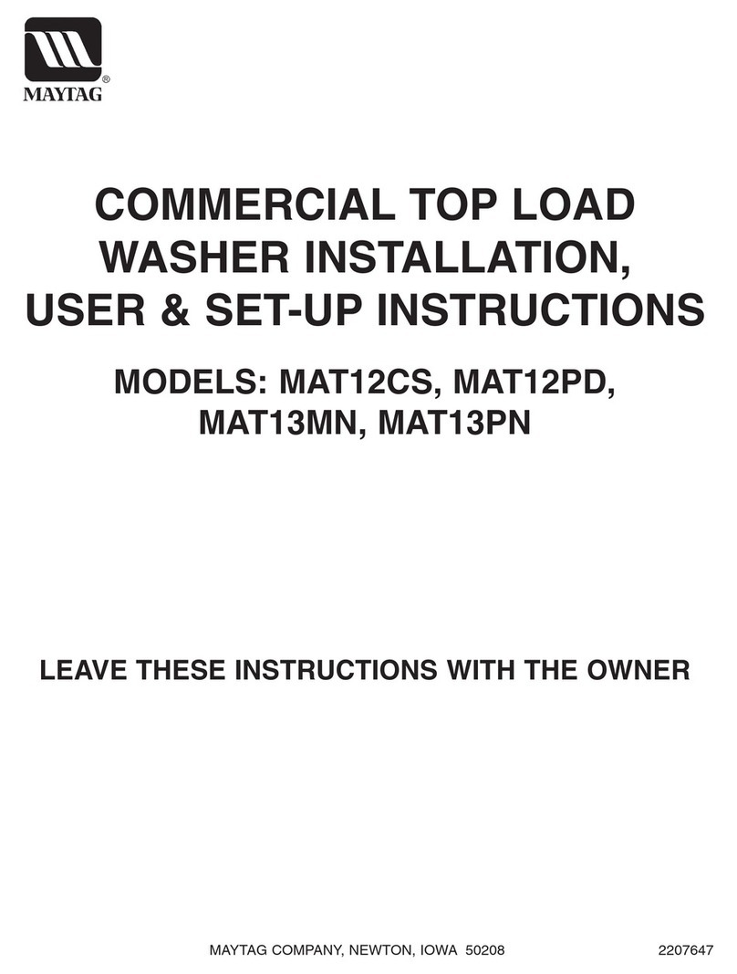 Maytag MAT12CS User manual