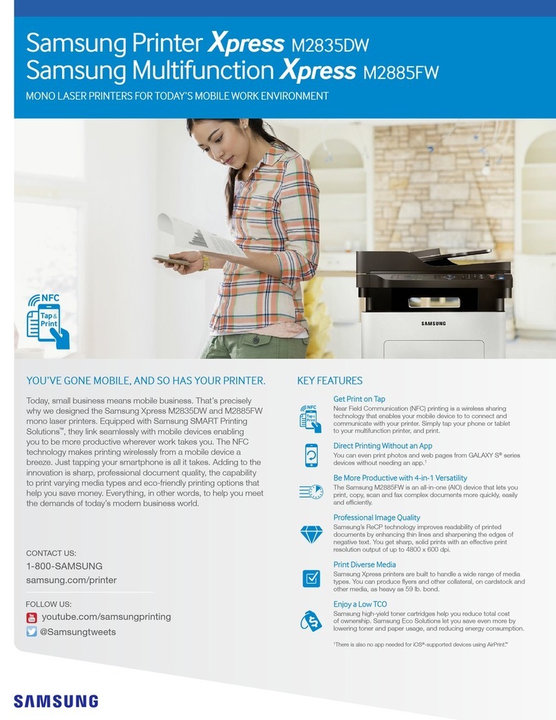 Samsung Xpress M2835DW User manual