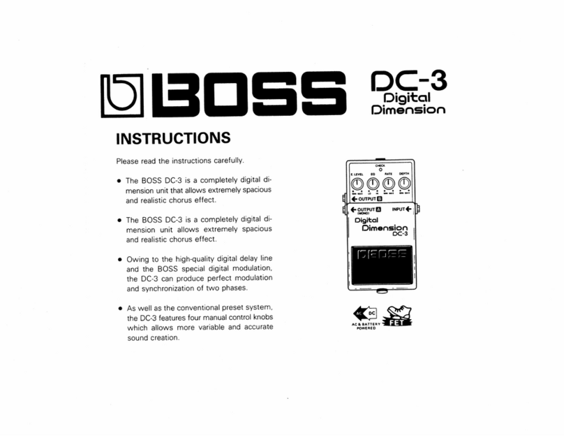 BOSSCO DC-3 Digital dimesion User manual BOSSCO DC-3 Digital dimesion User manual