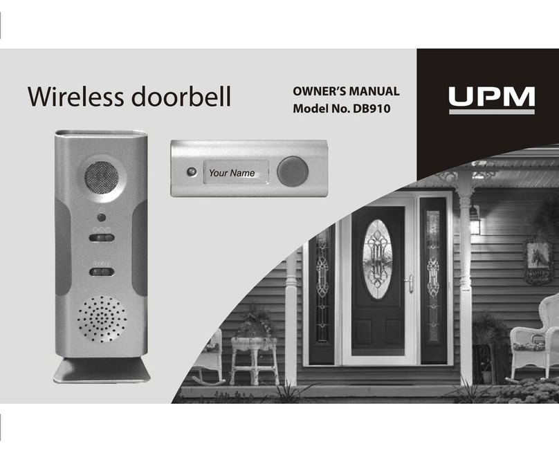 UPM DB910 owner's manual