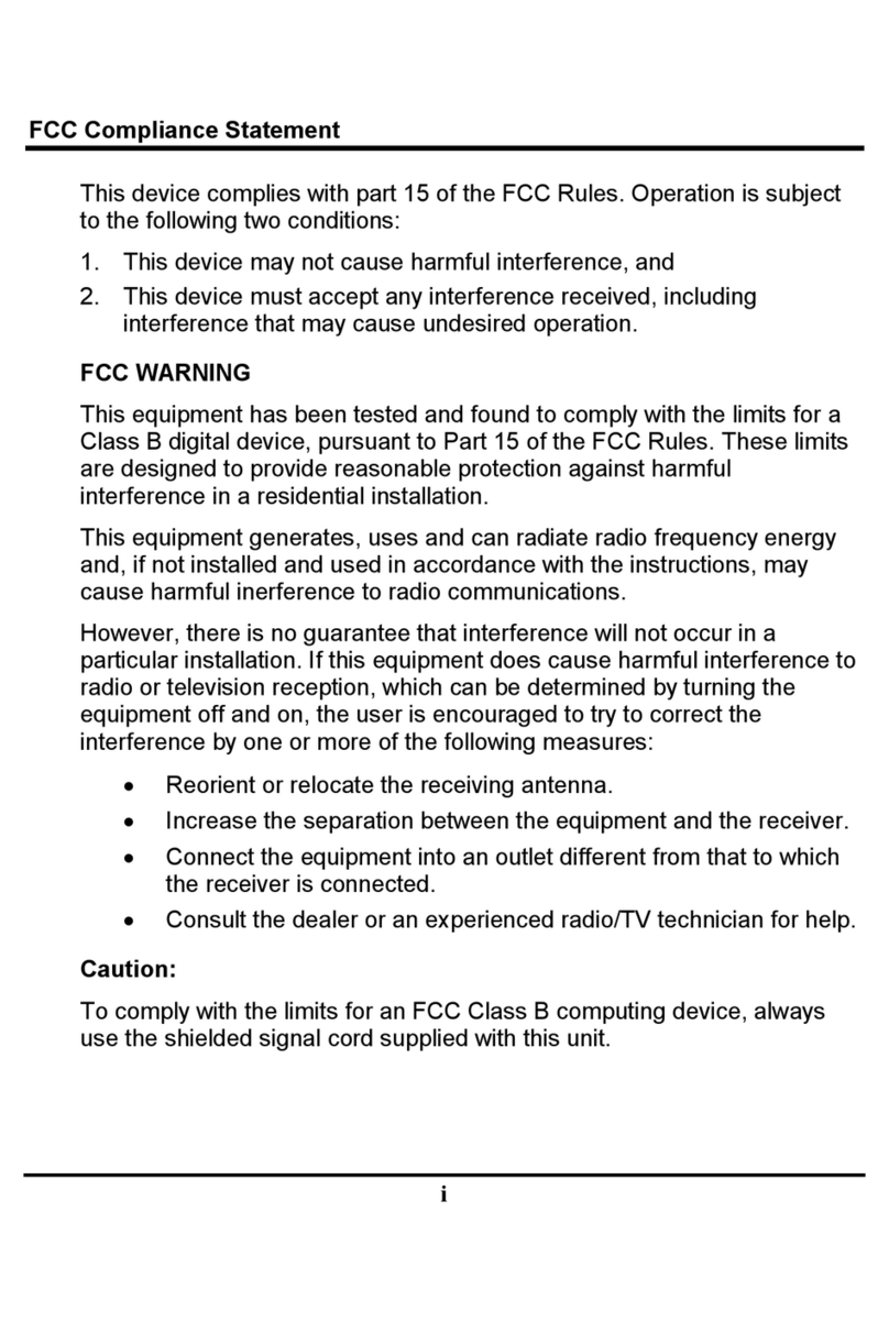 Sceptre LCD Monitor User manual