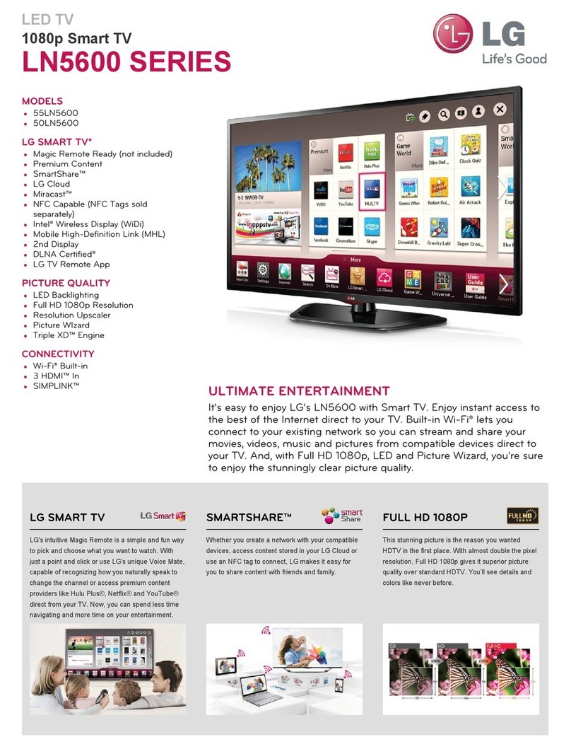 LG 55LN5600 User manual