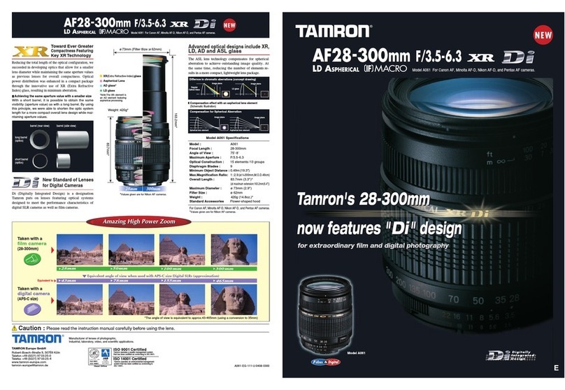 Tamron A061 quick guide