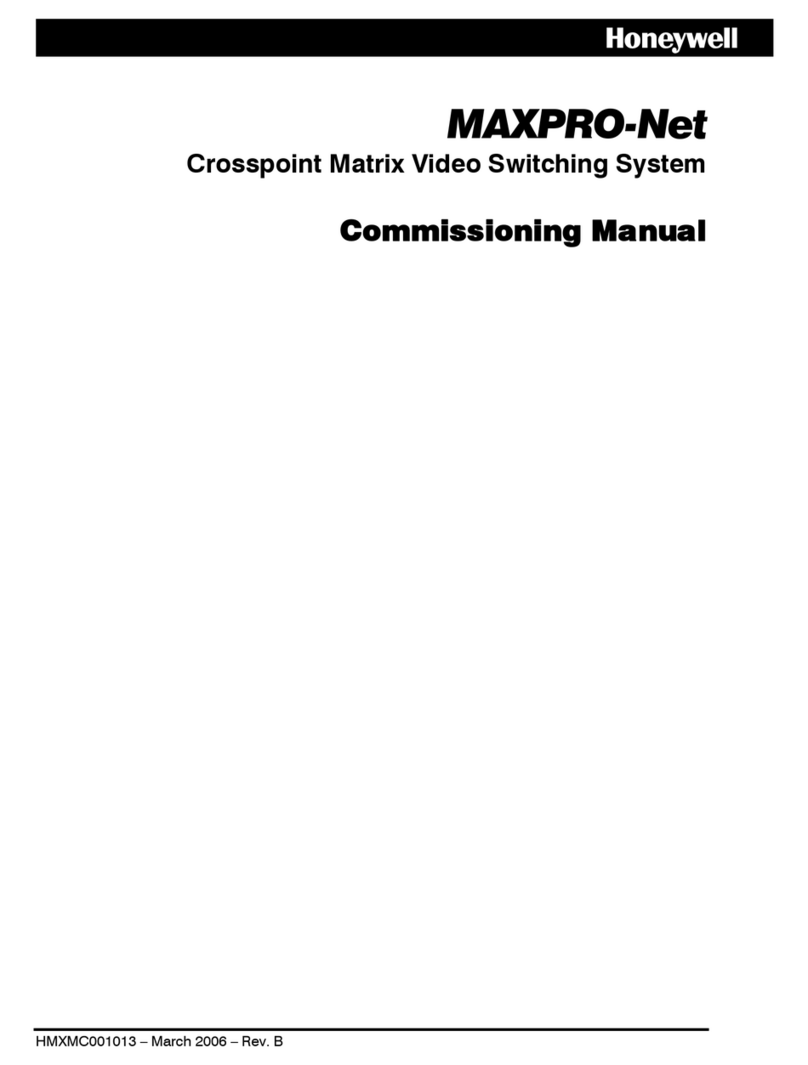 Honeywell MAXPRO-Net Quick start guide