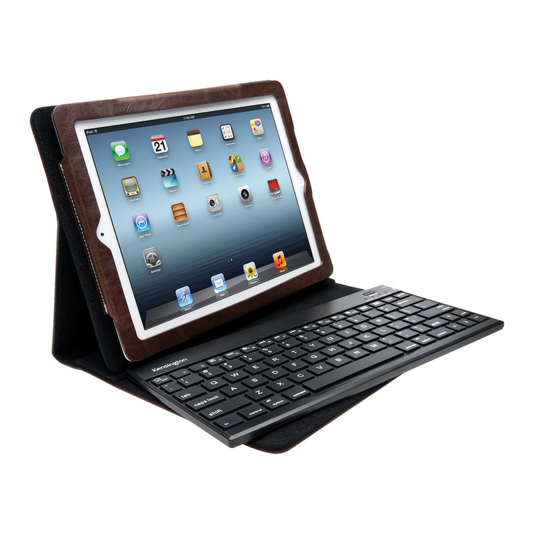 Kensington KeyFolio Pro 2 Universal quick start guide