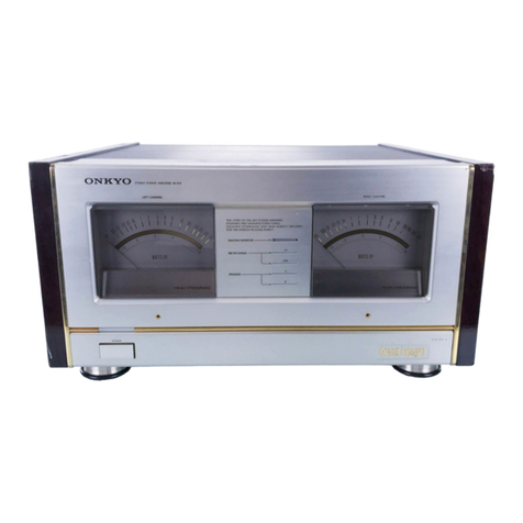 Onkyo Grand Integra M-510 User manual