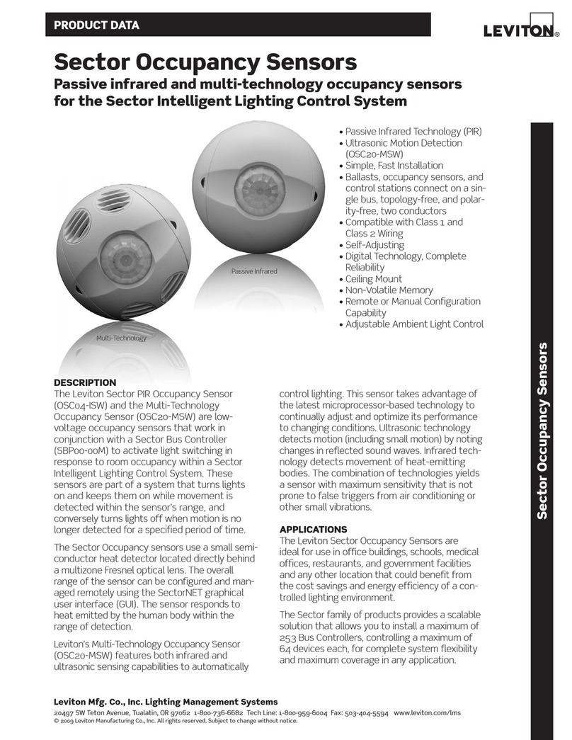 Leviton OSC04-ISW Product data