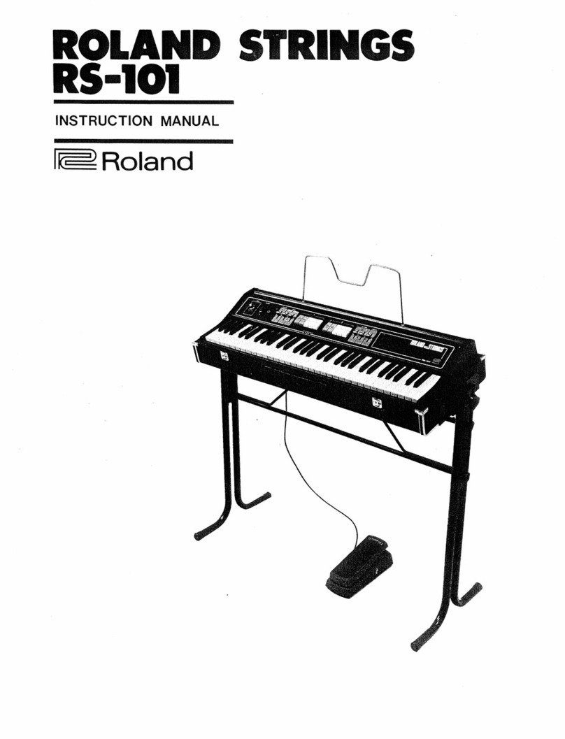 Roland RS-10 User manual