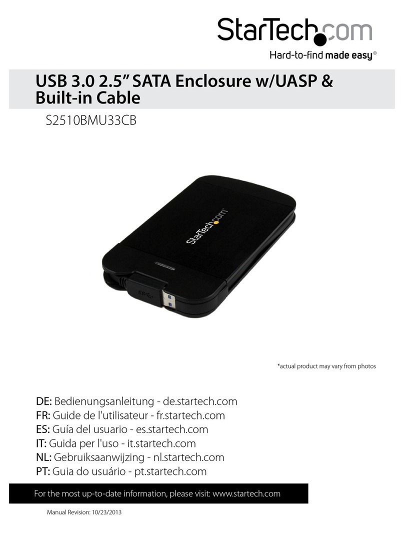 StarTech.com S2510BMU33CB User manual