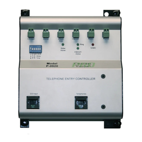 Channel Vision P-0920 User manual