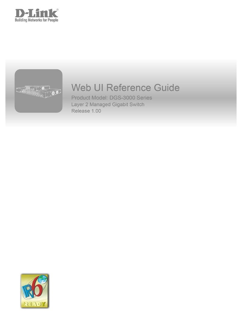 D-Link DGS-3000 series User manual D-Link DGS-3000 series User manual