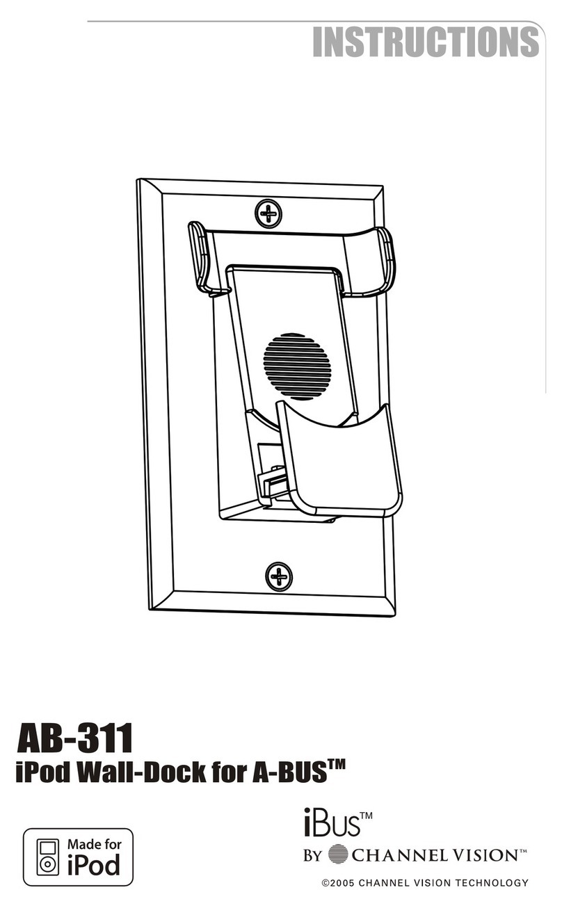 Channel Vision iBus AB-311 instructions