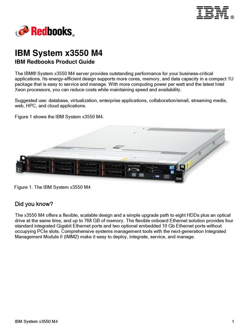 IBM Redboks System x3550 M4 User manual IBM Redboks System x3550 M4 User manual