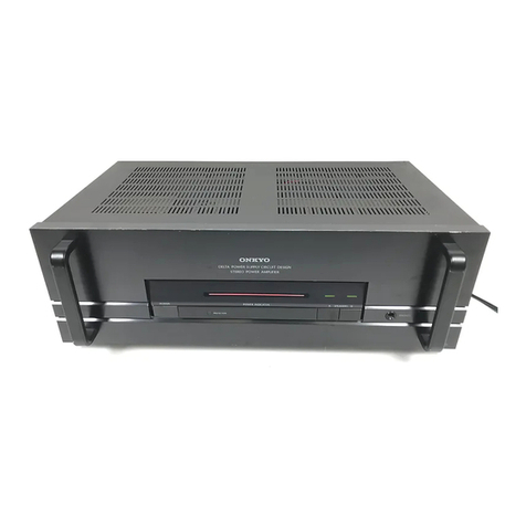 Onkyo M-5160 User manual