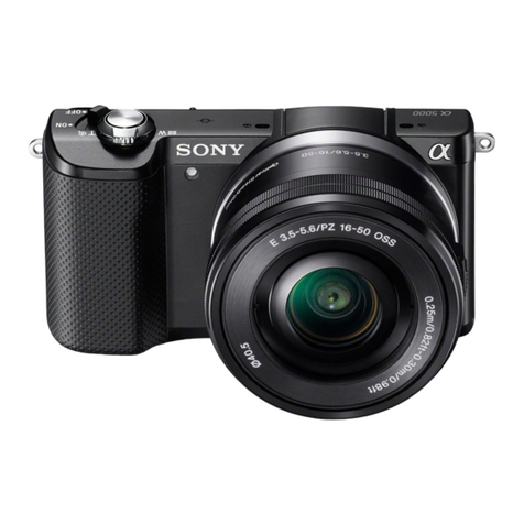 Sony ILCE-5000 User manual