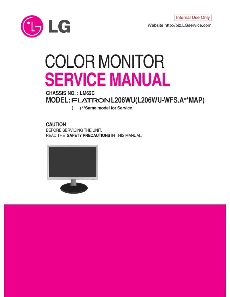 LG Flatron L206WU User manual