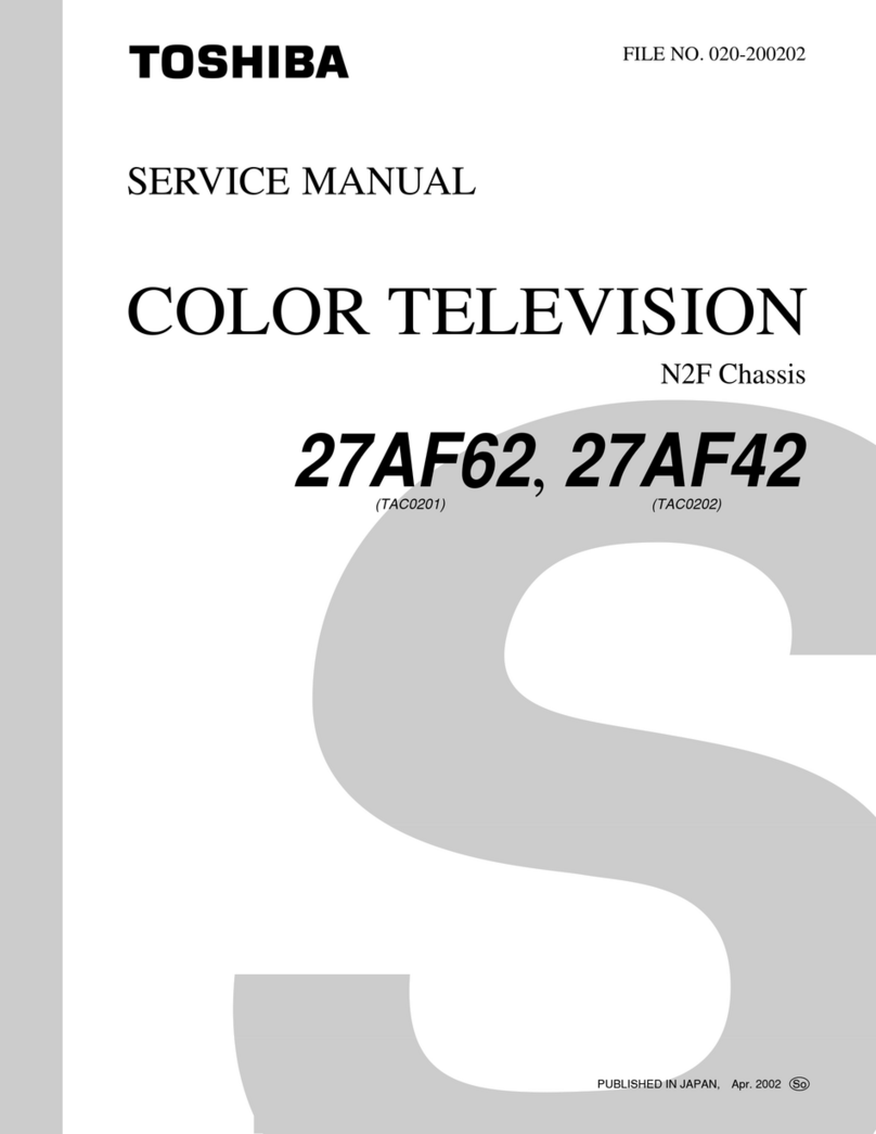Toshiba 27AF62 User manual