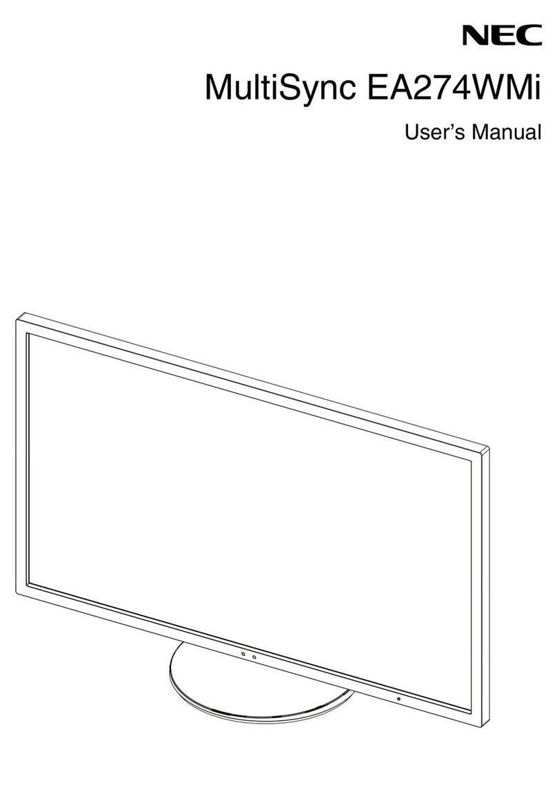 NEC MultiSync EA274WMi User manual