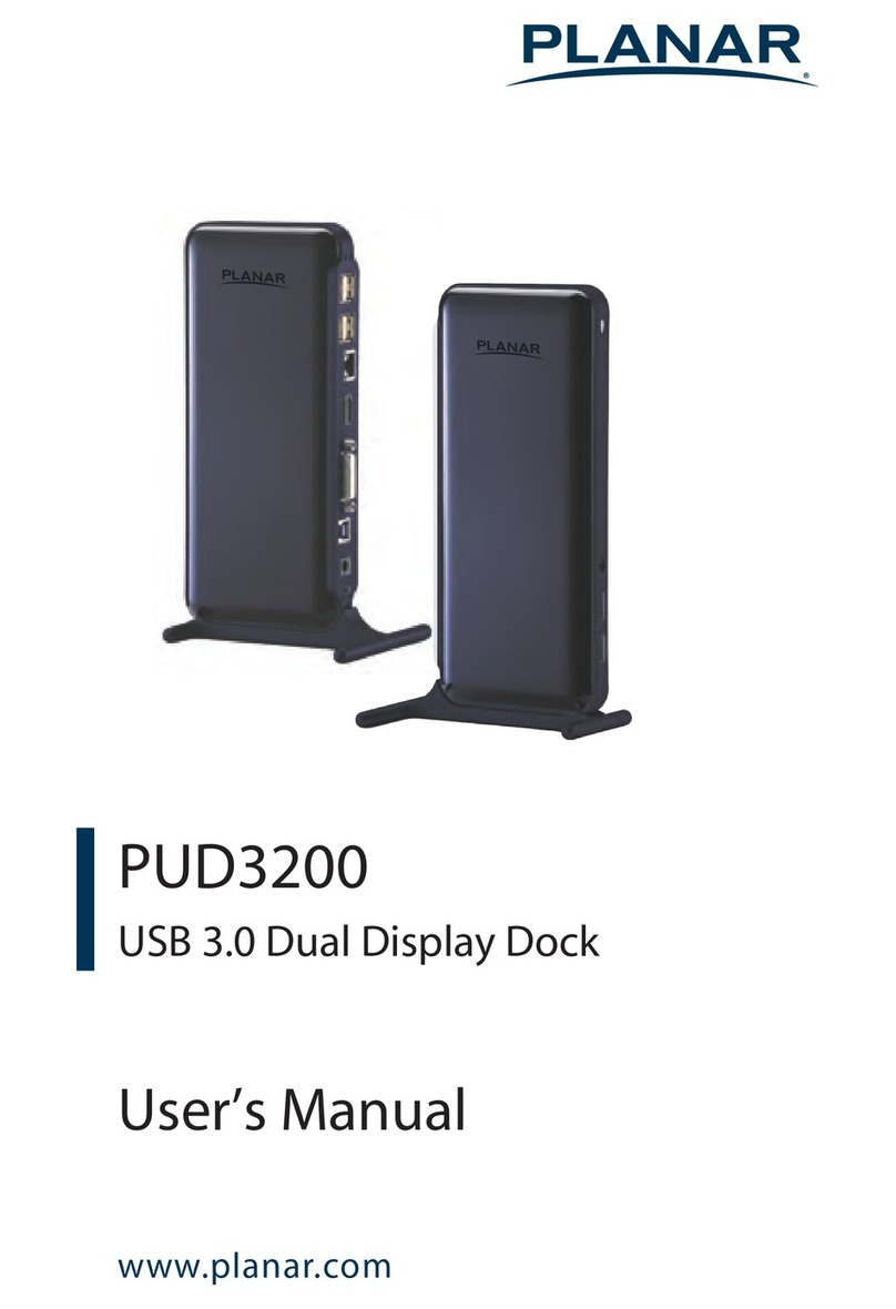 Planar PUD3200 user manual