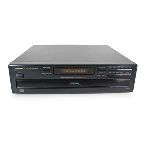 Onkyo DX-C320 User manual Onkyo DX-C320 User manual