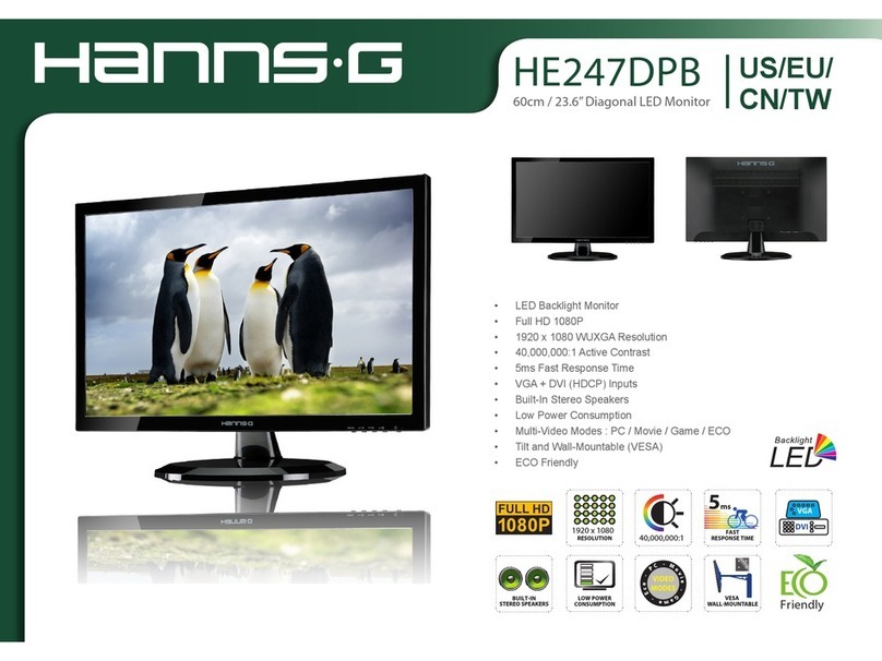 Hanns.G HE247DPB User manual