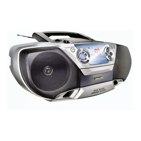 Philips AZ1310 User manual Philips AZ1310 User manual