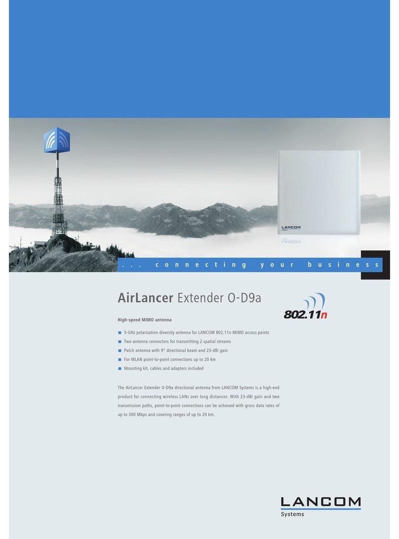 Lancom AirLancer 0-D9a Brochure & specs