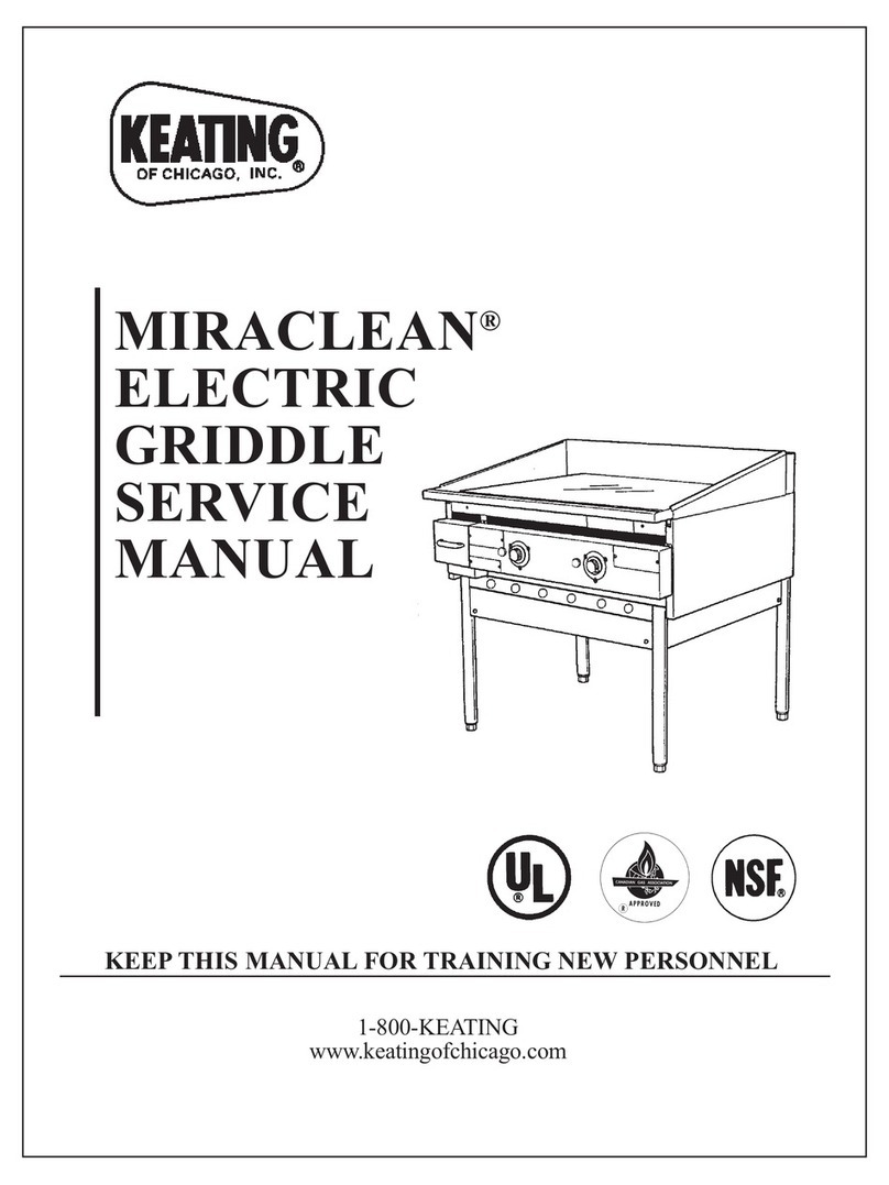 Keating Of Chicago MIRACLEAN User manual Keating Of Chicago MIRACLEAN User manual