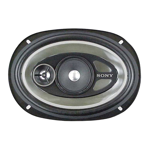 Sony XS-F6932SL Service manual