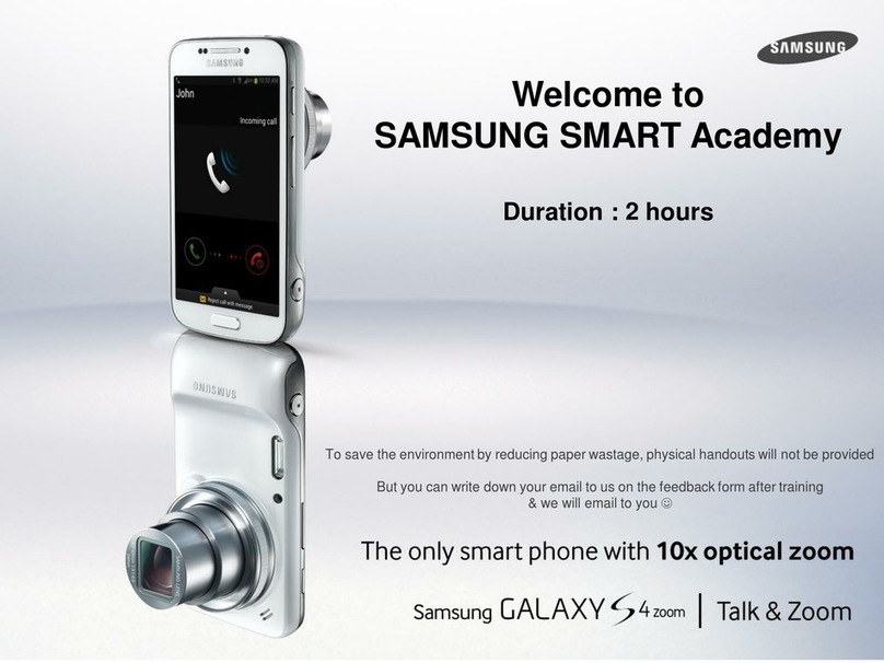 Samsung GALAXYS4 zoom User manual