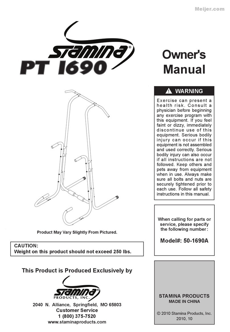 Stamina 50-1690A owner's manual