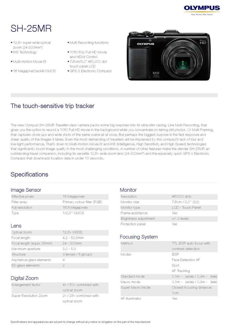 Olympus SH-25MR User manual