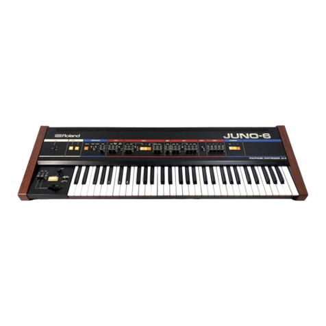 Roland Juno-6 User manual Roland Juno-6 User manual