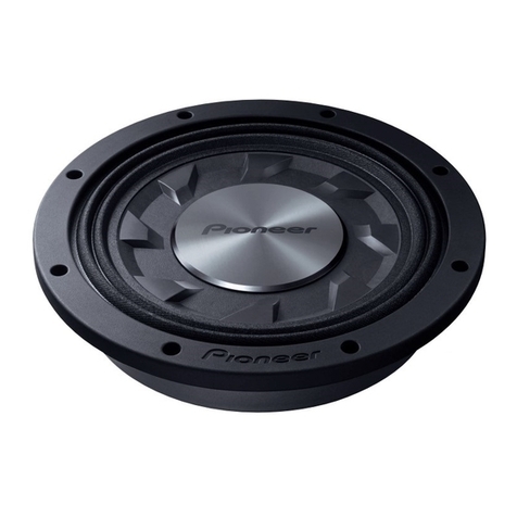 Pioneer TS-SW3041D User manual