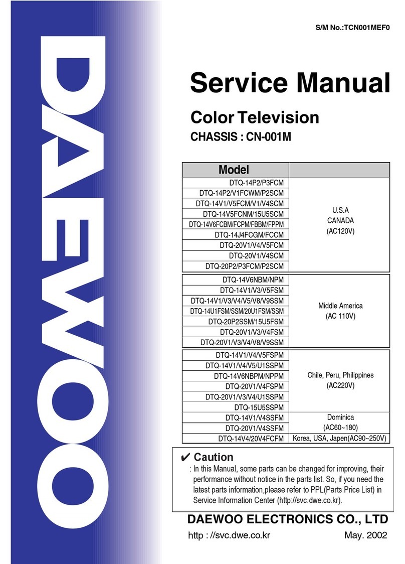 Daewoo DTQ-14P2FCM User manual